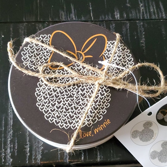 Mickey and Minnie Coasters (set of 4)